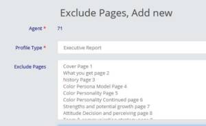 colorpersona exclude pages