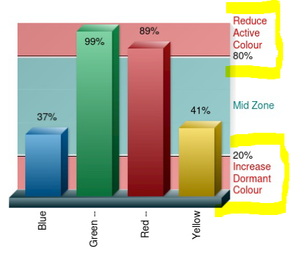 conscious bar chart score