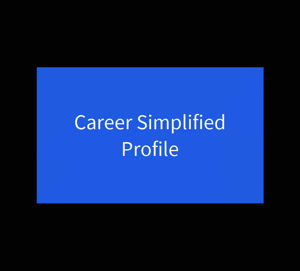 Career Simplified
