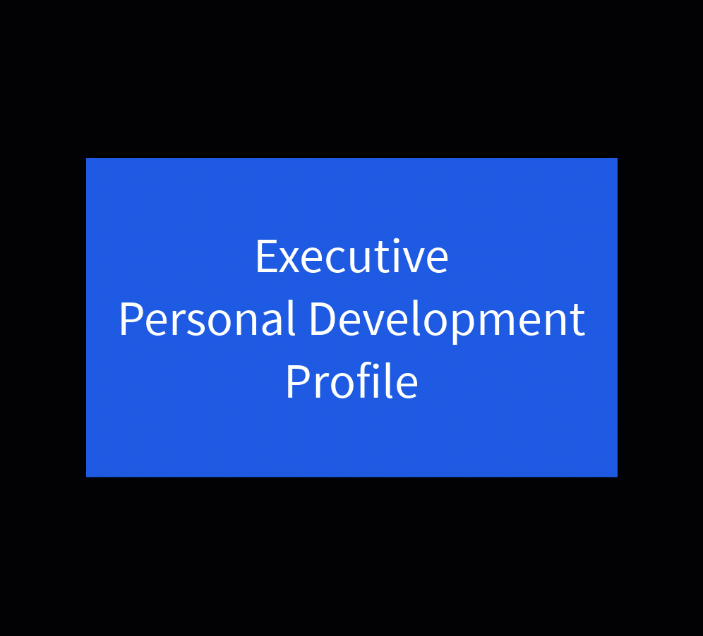 Executive Personal Development